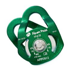 Polia Simples de Placas Oscilantes 28kN Alpen Pass EN12278