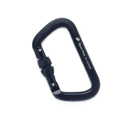 Mosquetão Aço Carbono c/ Trava 70Kn EN12275 EN362 Alpen Pass