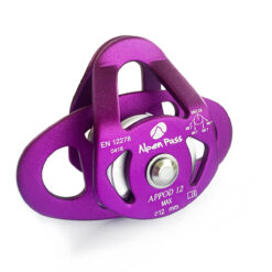 Polia Dupla p Corda Placa Oscilante 28kN Alpen Pass EN12278