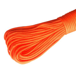 Paracord 550 Laranja Sobrevivência Suporta 220 Kg - Metro