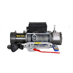 Guincho 12V Cabo Sintético 8.000Lbs + Controle Com e Sem Fio