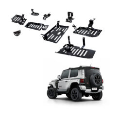 Kit de Proteção Inferior Preto Troller C. Manual 2015 a 2021