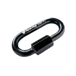 Malha Rápida Aço Carbono Preta 8mm c/ Trava 22kN Alpen Pass