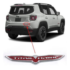 Emblema Jeep Traseiro Porta Malas Trail Hawk Jeep Renegade