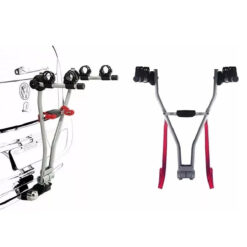 Rack Transbike Traseiro De Engate Easy 2 Eqmax Para 2 Bikes