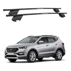 Rack Teto Travessas Aço Hyundai Santa Fé 2014 a 2020 – Eqmax