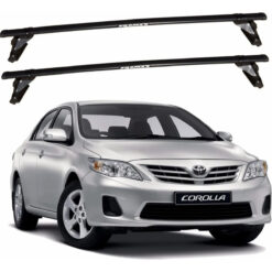 Rack de Teto em Aço Preto Toyota Corolla 1996 a 2019 - Eqmax