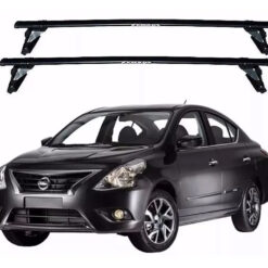 Rack de Teto em Aço Preto Nissan Versa 2015 a 2024 - Eqmax