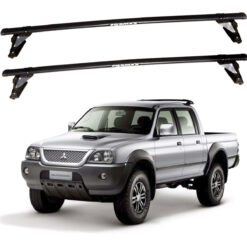 Rack de Teto Aço Mitsubishi L200 4P Sport 2004 a 2013 -Eqmax