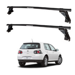 Rack de Teto em Aço Preto Vw Golf Hatch 2012 a 2013 - Eqmax