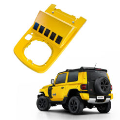 Console Central para Rádio PX e Teclas Amarelo Dakar Troller