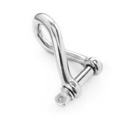 Manilha Curva Longa Torcida 12mm em Aço Inox 316 Alpen Pass