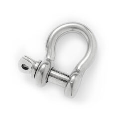 Manilha Curva Balão Aço Inox 316 1/2 Pino Rosca Alpen Pass