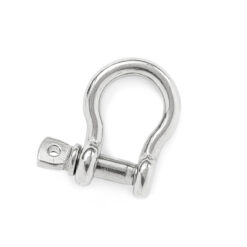 Manilha Curva Balão Aço Inox 316 1/4 Pino Rosca Alpen Pass