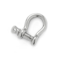Manilha Curva Balão Aço Inox 316 5/16 Pino Rosca Alpen Pass