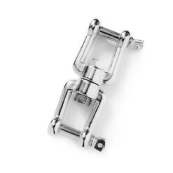 Manilha Dupla com Detorcedor 12mm Aço Inox 316 Alpen Pass