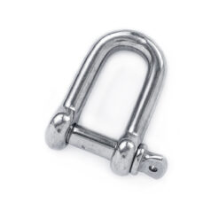 Manilha Reta 10mm Aço Inox 316 P. Rosca 5.000Kgf Alpen Pass