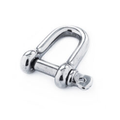 Manilha Reta 6mm Aço Inox 316 P. Rosca 1.600Kgf Alpen Pass