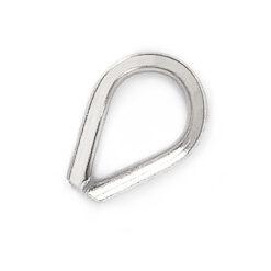 Sapatilha para Cabos de 4mm Aço Inox AISI 316 Alpen Pass