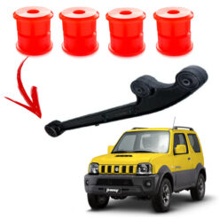 4 Buchas Tensor Suspensão Four Link Facão Jimny Lado Chassi