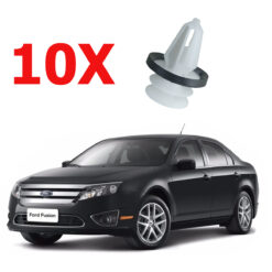10 Grampos Presilhas do Forro Portas Ford Fusion 2013 a 2019