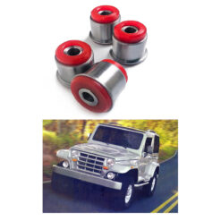 Kit 4 Bucha em PU para Barra Panhard Troller 2001 a 2006
