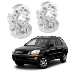 Jogo 4 Espaçadores de Rodas Alumínio 32mm Kia Sportage - Avm