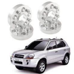 4 Espaçadores de Rodas 32mm Hyundai Tucson 2004 a 2015 - Avm