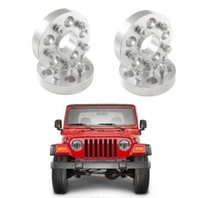 4 Espaçadores de Rodas 32mm Jeep Wrangler TJ 1997 a 2006 AVM