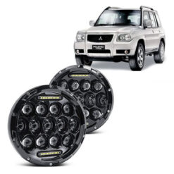 Par Farol Full Led 75 Watts c/ Seta Pajero Tr4 2006 a 2009