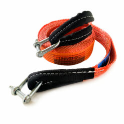 Cinta Fita de Reboque 5 Ton x 5 Mts + 2 Manilhas 1/2 Retas