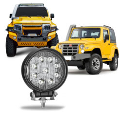 Farol Led Redondo 4 Polegadas Longo Alcance 27 Watts Troller