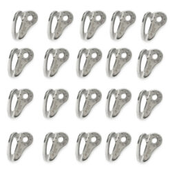 Kit 20 Chapeletas 10mm Aço Inox 304 24kN  EN795B Alpen Pass