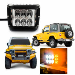Farol Auxiliar Led Dual Color 3.8 Poleg 36 Watts - Troller