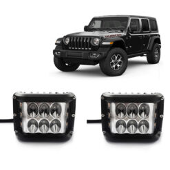 Par Farol Auxiliar Led Dual Color 3.8Pol. 36 Watts – Jeep