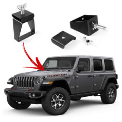 Suportes Para Hi-lift e Macacos Similares Capô Jeep Wrangler
