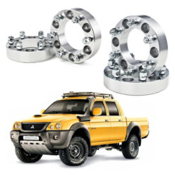 Jg 4 Espaçador de Rodas 38mm Avm Mitsubishi L200 2006 a 2012