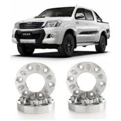 Jg 4 Alargador Espaçador de Rodas 32mm Avm Hilux 2006 a 2015