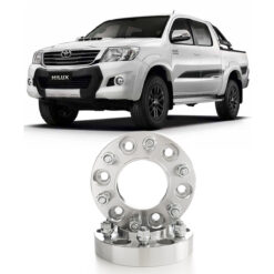 Jg 2 Alargador Espaçador de Rodas 32mm Avm Hilux 2006 a 2015