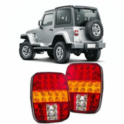 Par Lanterna Traseira Led Troller T4 - Troller 2009 a 2014
