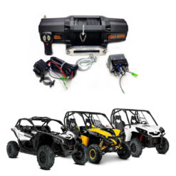 Guincho Elétrico 12 Volts com Cabo Sintético Winch 6000 Lbs