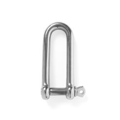 Manilha Reta Longa 10mm em Aço Inox 316 Polido - Alpen Pass