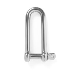 Manilha Reta Longa 12mm em Aço Inox 316 Polido - Alpen Pass
