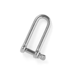 Manilha Reta Longa 6mm em Aço Inox 316 Polido - Alpen Pass