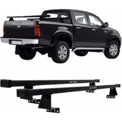 Rack De Caçamba Toyota Hilux 1995 A 2015 Eqmax Aço - Preto