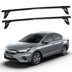 Rack de Teto em Aço Preto Honda New City 2022 e 2024 Eqmax