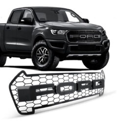 Grade Raptor Frontal Dianteira Preta Ford Ranger 2016 a 2019
