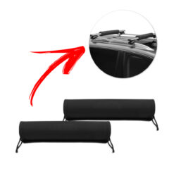 Kit 2 Espumas Proteção de Rack Bagageiro p/ Prancha Caiaque