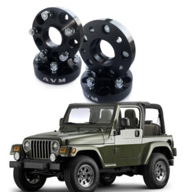 Espaçador de Roda 32mm Black Avm Wrangler Sahara 2003 a 2006