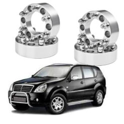 Jogo 4 Espaçador de Rodas 50mm Avm Ssangyong Rexton Até 2006